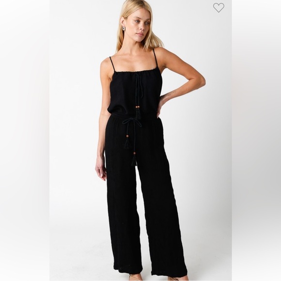 Pants - Elegant Black Women's Jumpsuit
